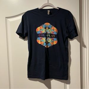 2017 Coldplay concert tee size small